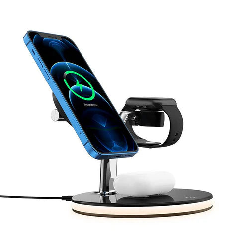 3-in-1 Magnetic Wireless Fast Charger 15W
