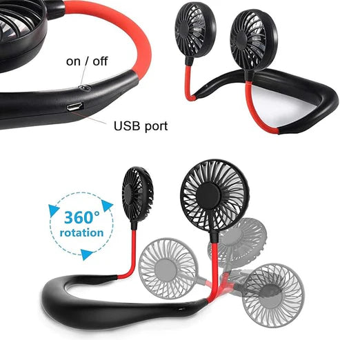 Portable Neck Fan for Comfort
